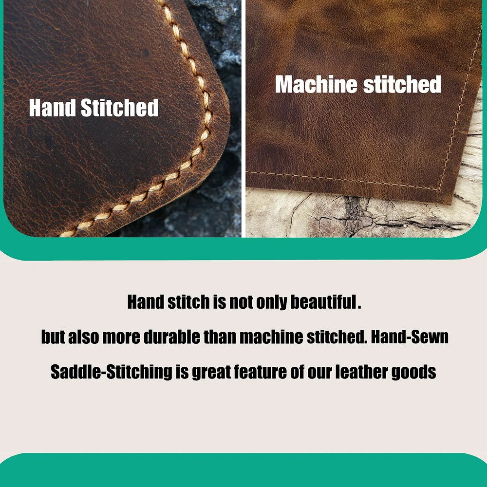 Personlized Handmade Leather Folio Cover Case for Kobo Libra Colour