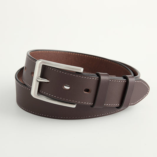 Handmade Leather Belt | Brown -1.5"