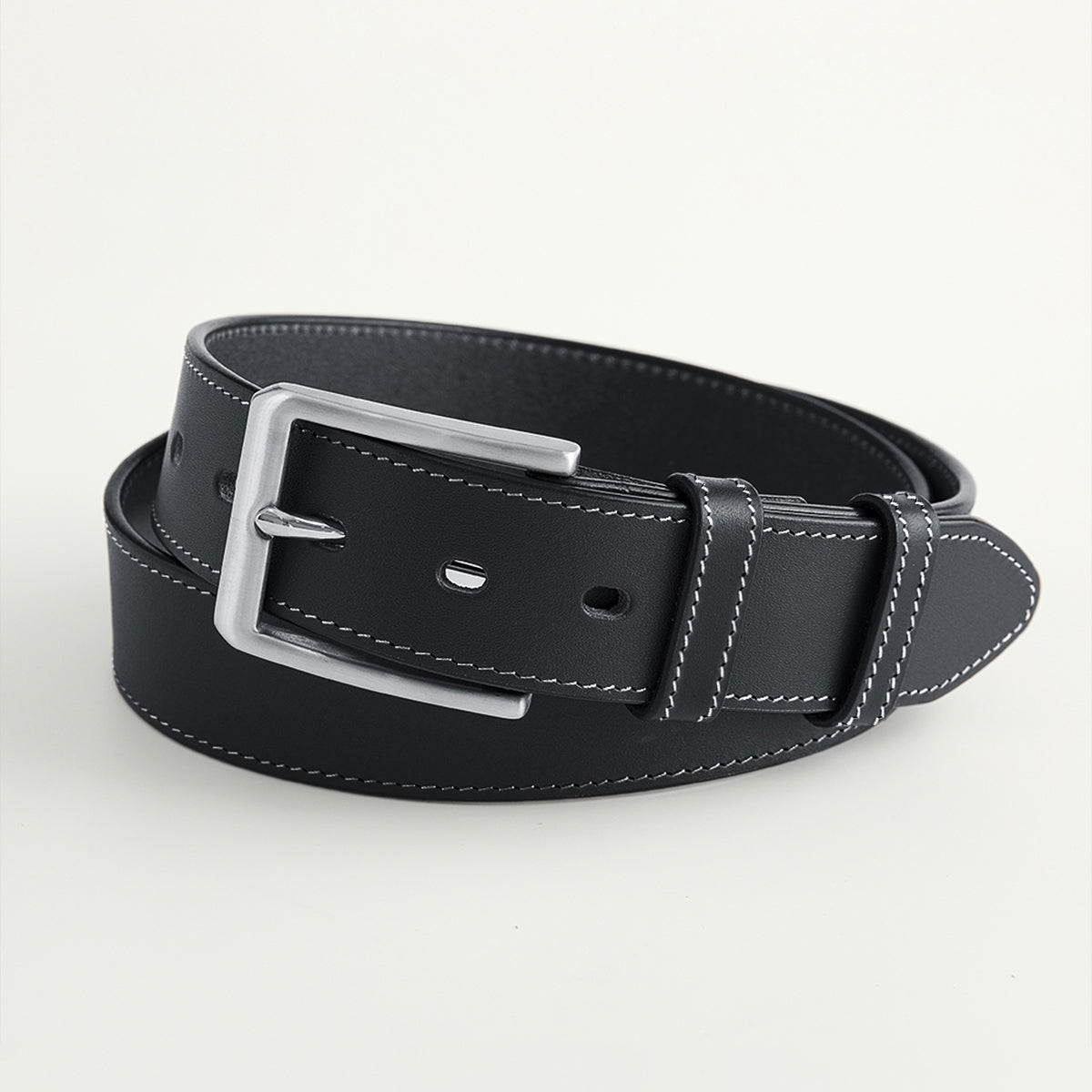 Handmade Leather Belt | Black -1.5"