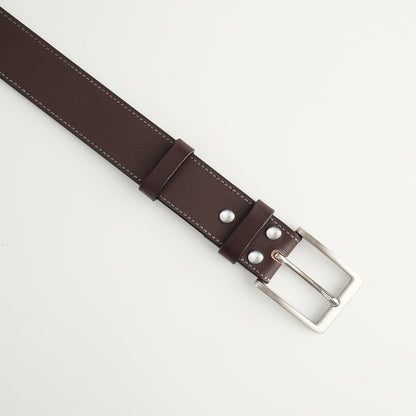 Handmade Leather Belt | Brown -1.5"