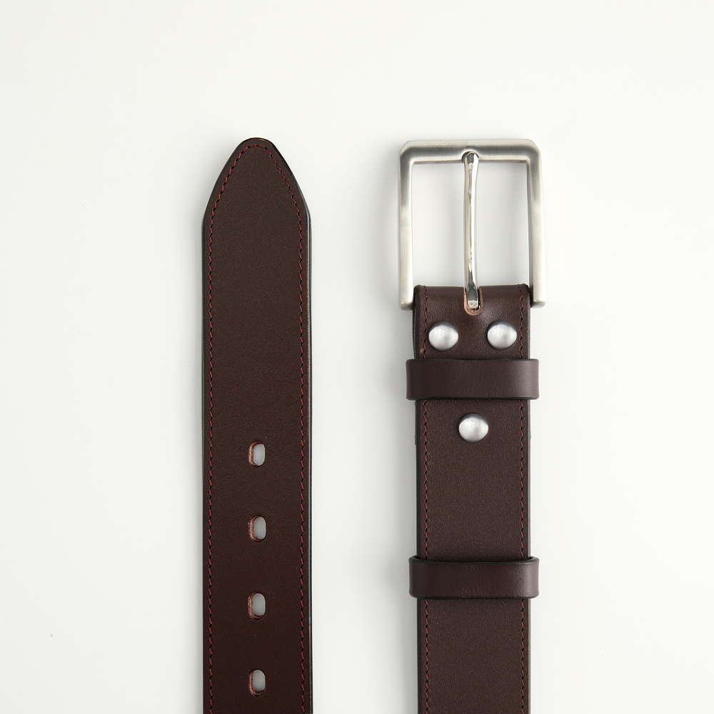 Handmade Leather Belt | Brown -1.5"