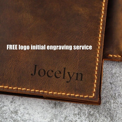 Personlized Genuine ALL leather folio case with pen holder for remarkable paper pro