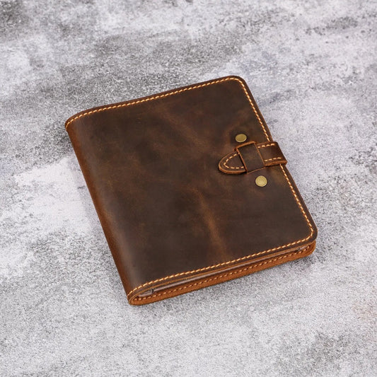 Personlized Handmade Leather Folio Cover Case for Kobo Libra Colour