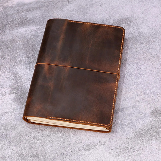 Personalized Leather B5 Size Journal for women