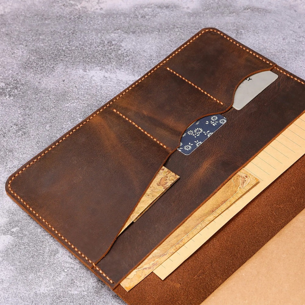 Personalized Leather B5 Size Journal for women