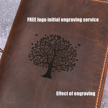 Personalized Leather B5 Size Journal for women