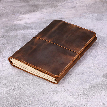 Personalized Leather B5 Size Journal for women