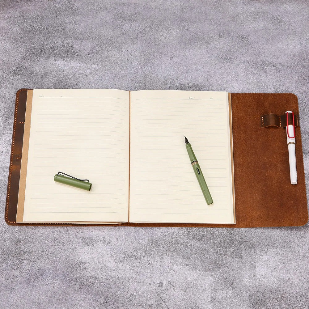 Personalized Leather B5 Size Journal for women