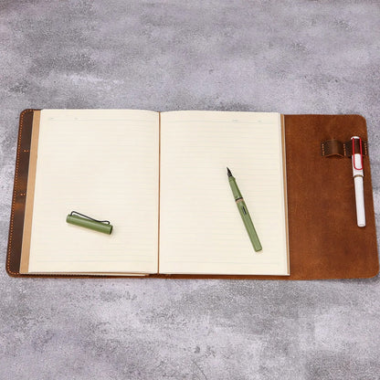 Personalized Leather B5 Size Journal for women
